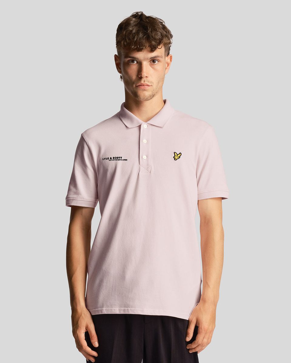 Poloshirt aus Baumwoll-Piqué mit Print