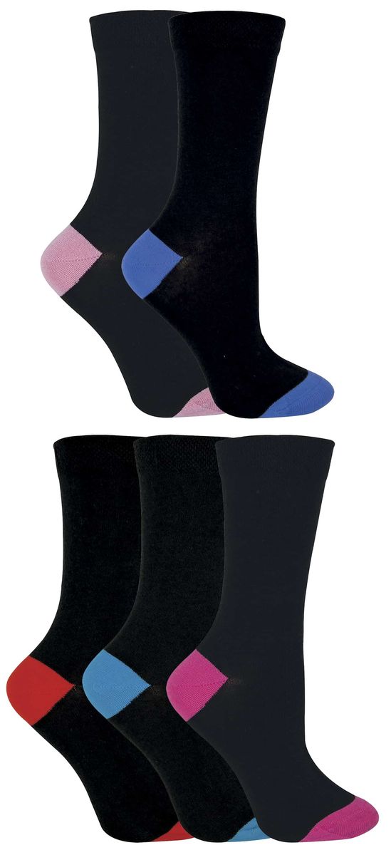 Komfortsocken aus weicher Baumwollmischung