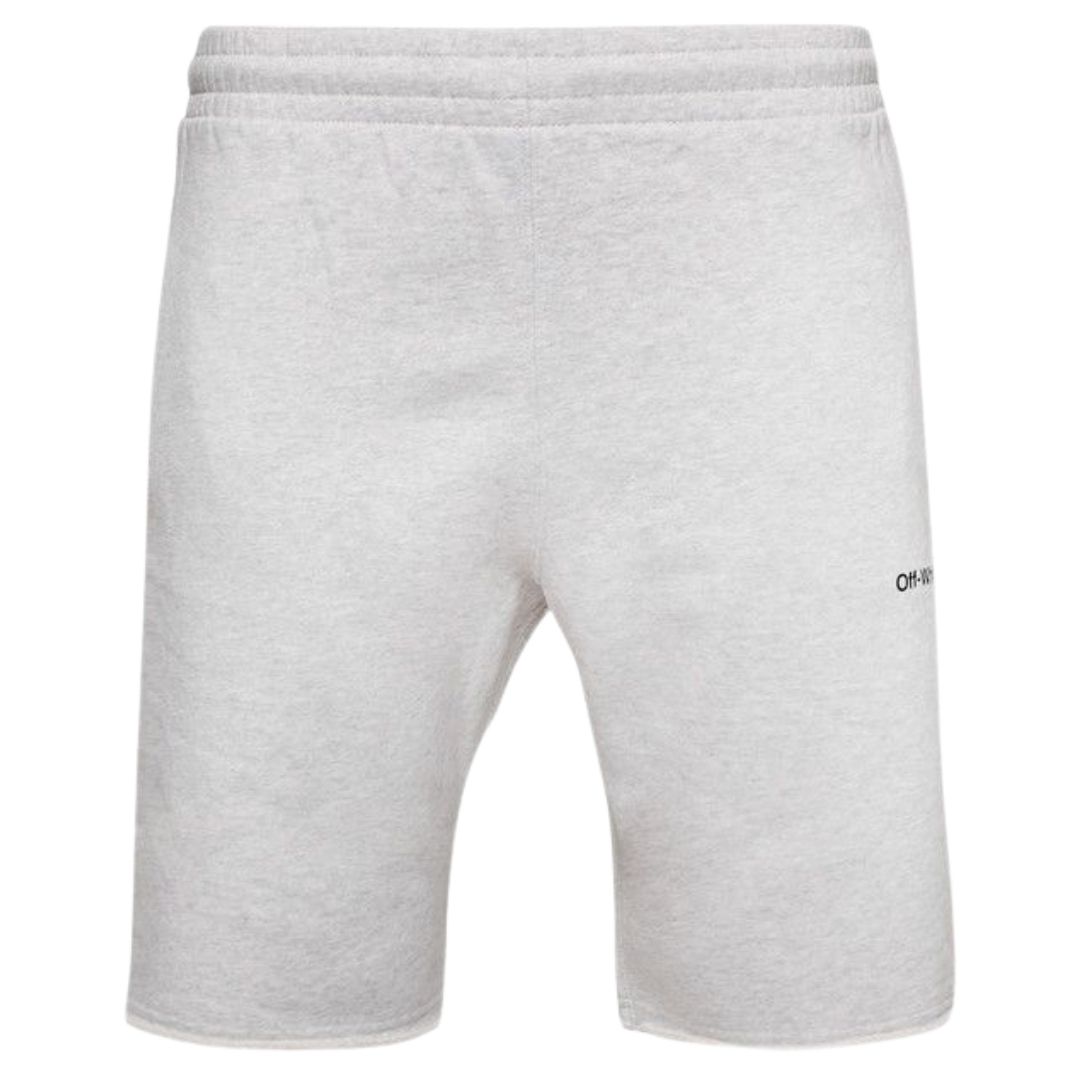 Graue Baumwoll Jersey Lounge Shorts