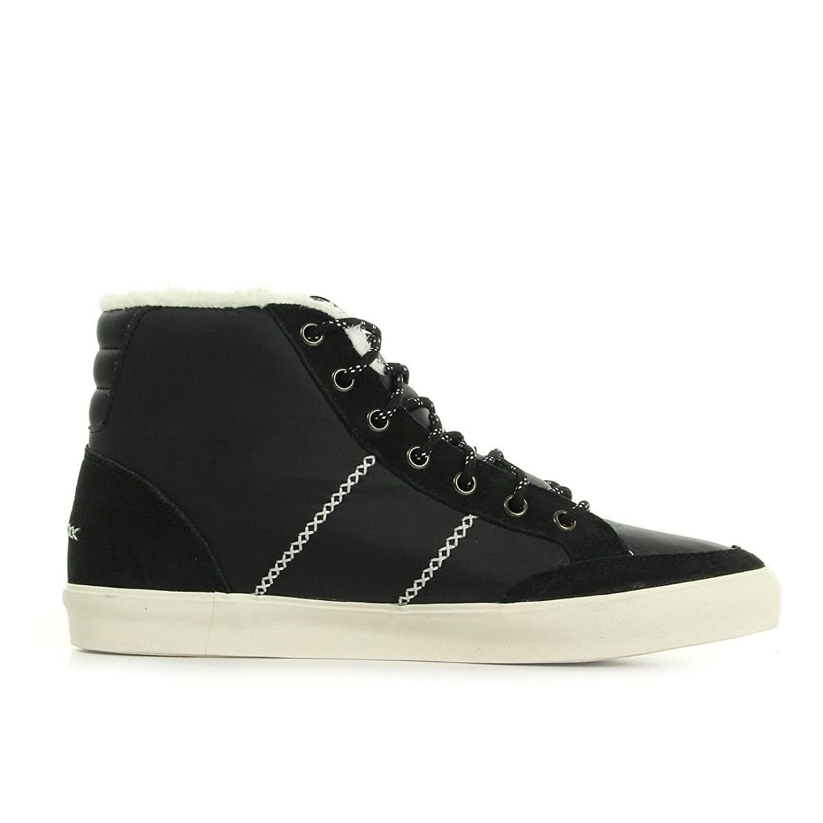 Schwarze High-Top-Sneakers