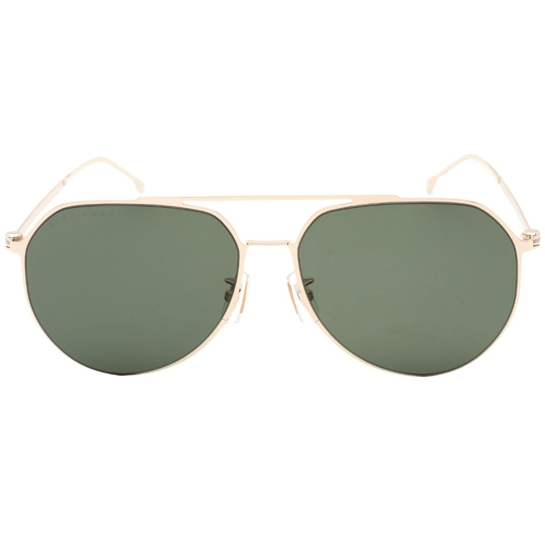 Klassische Pilotenbrille mit goldenem Rahmen