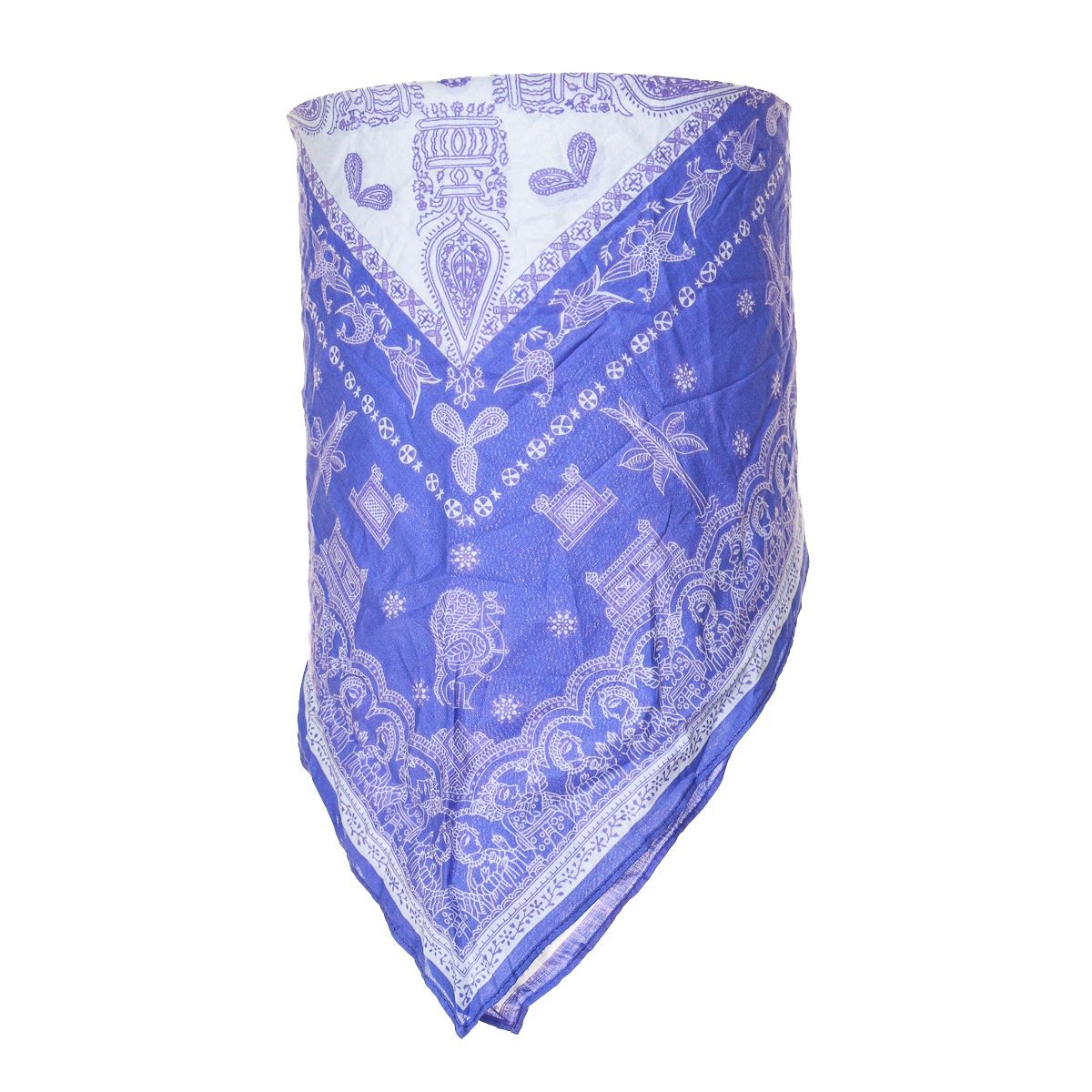 Leichtes bedrucktes Halstuch Bandana