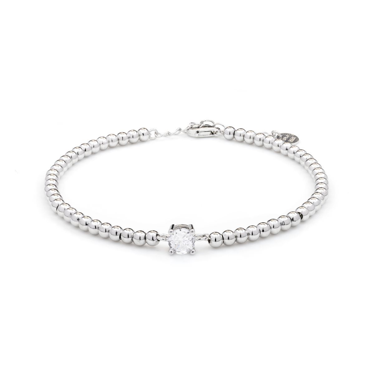 Zartes Perlenarmband aus Sterlingsilber