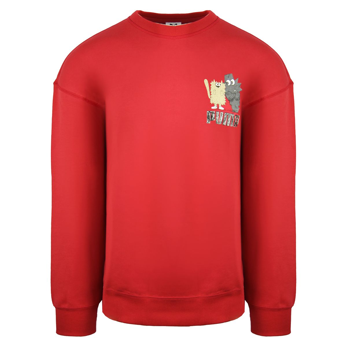 Sweatshirt mit Grafikdruck und Rundhalsausschnitt
