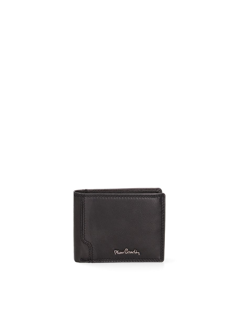Klassisches Leder Bifold Portemonnaie