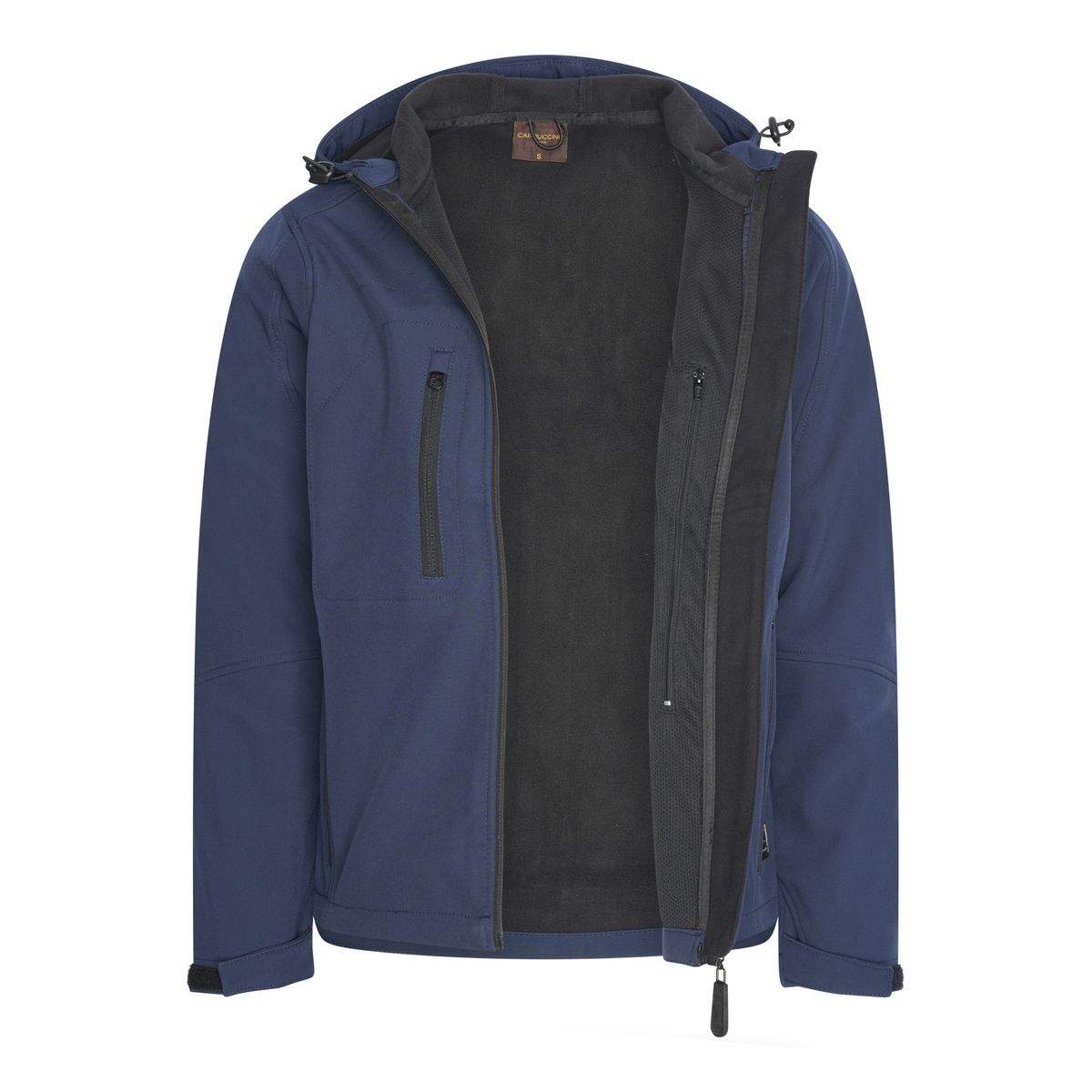 Funktionale Softshell-Jacke mit Kapuze