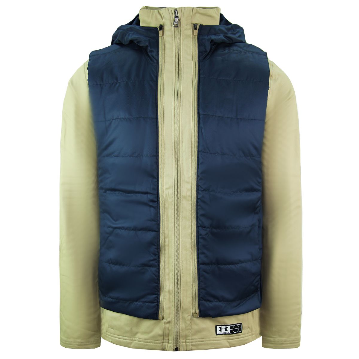 Herren Kapuzen Steppjacke mit Weste
