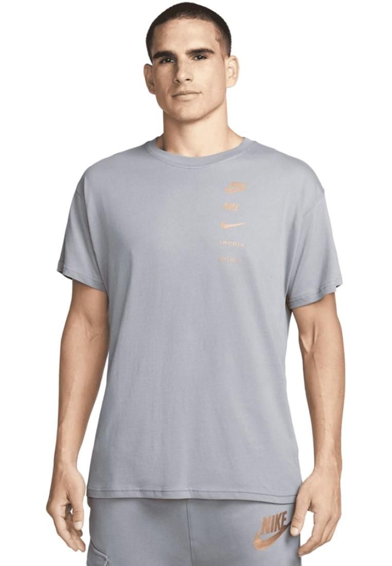 Lässiges T-Shirt mit Grafikprint aus Baumwolle
