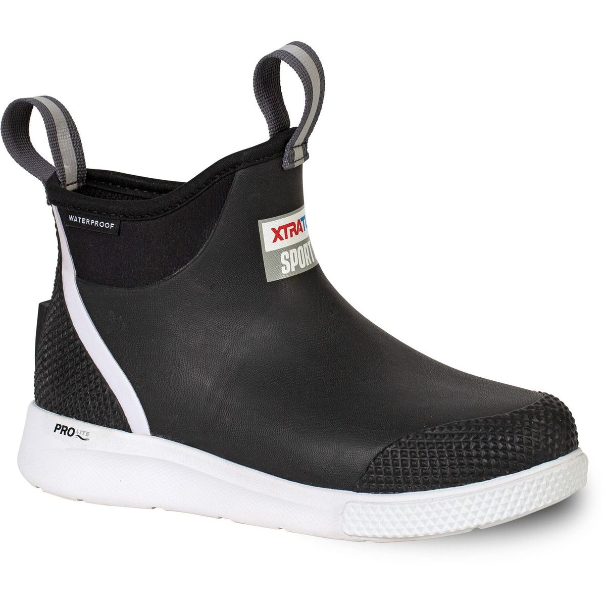 Xtratuf 6" Knöchel Deck Sport Prolite Schwarz Wellington Stiefel