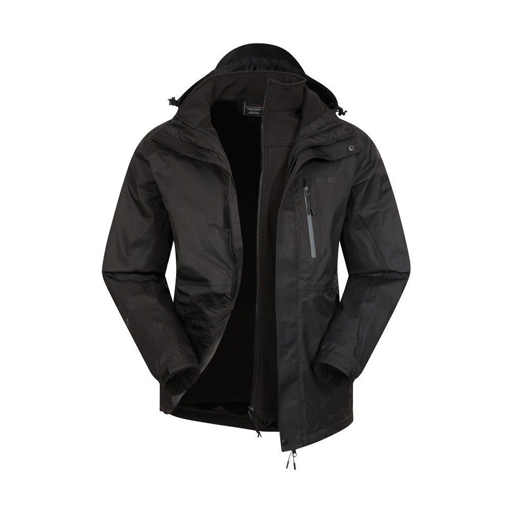 Wasserdichte 3-in-1 Jacke für Herren