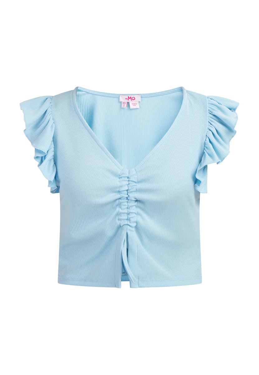 Mymo Spitze Damen hellblau