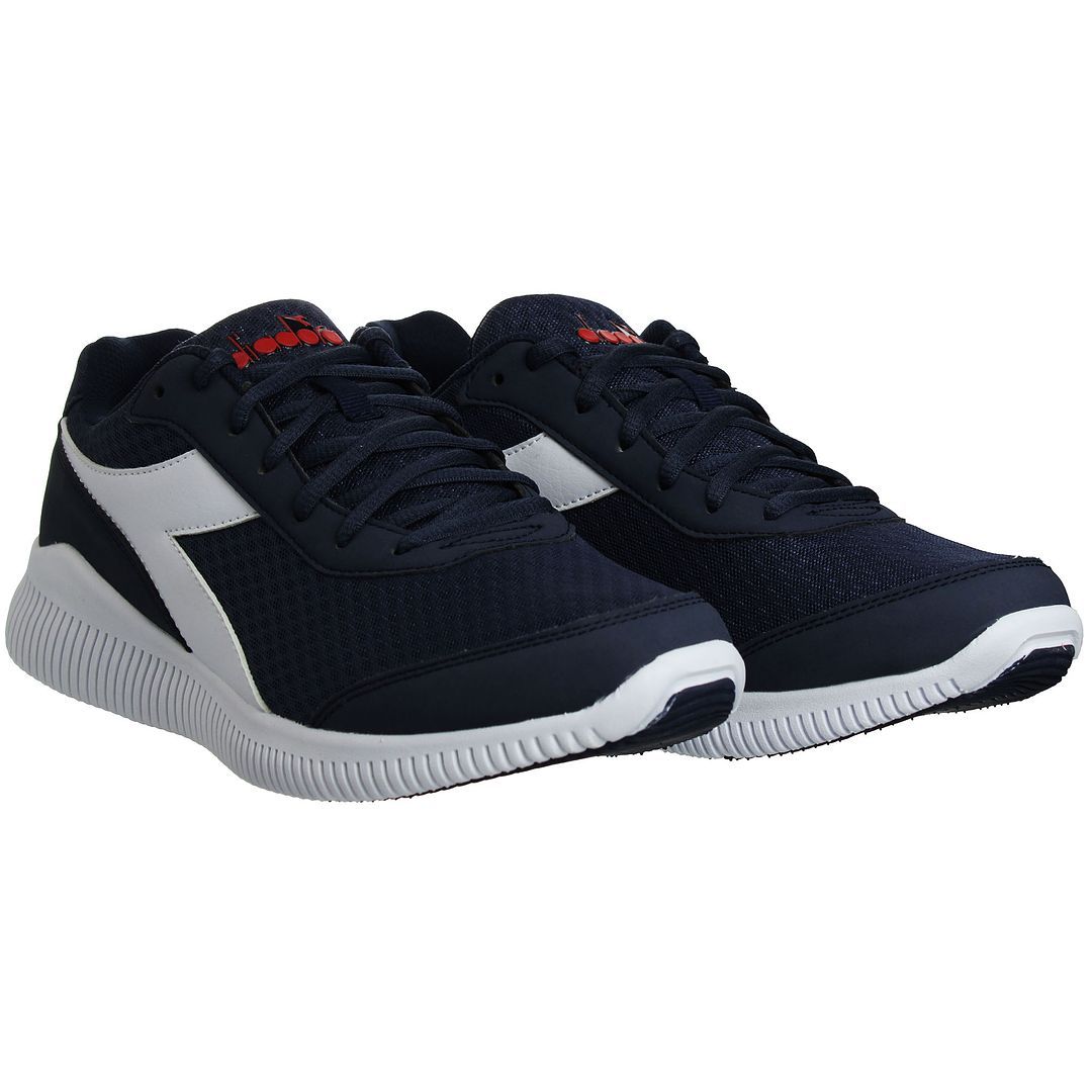 Marineblaue Herren-Laufschuhe