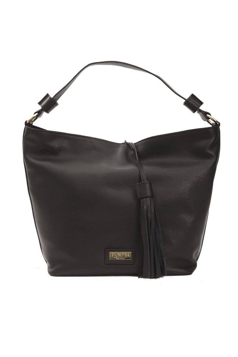 Klassische Leder Hobo Schultertasche