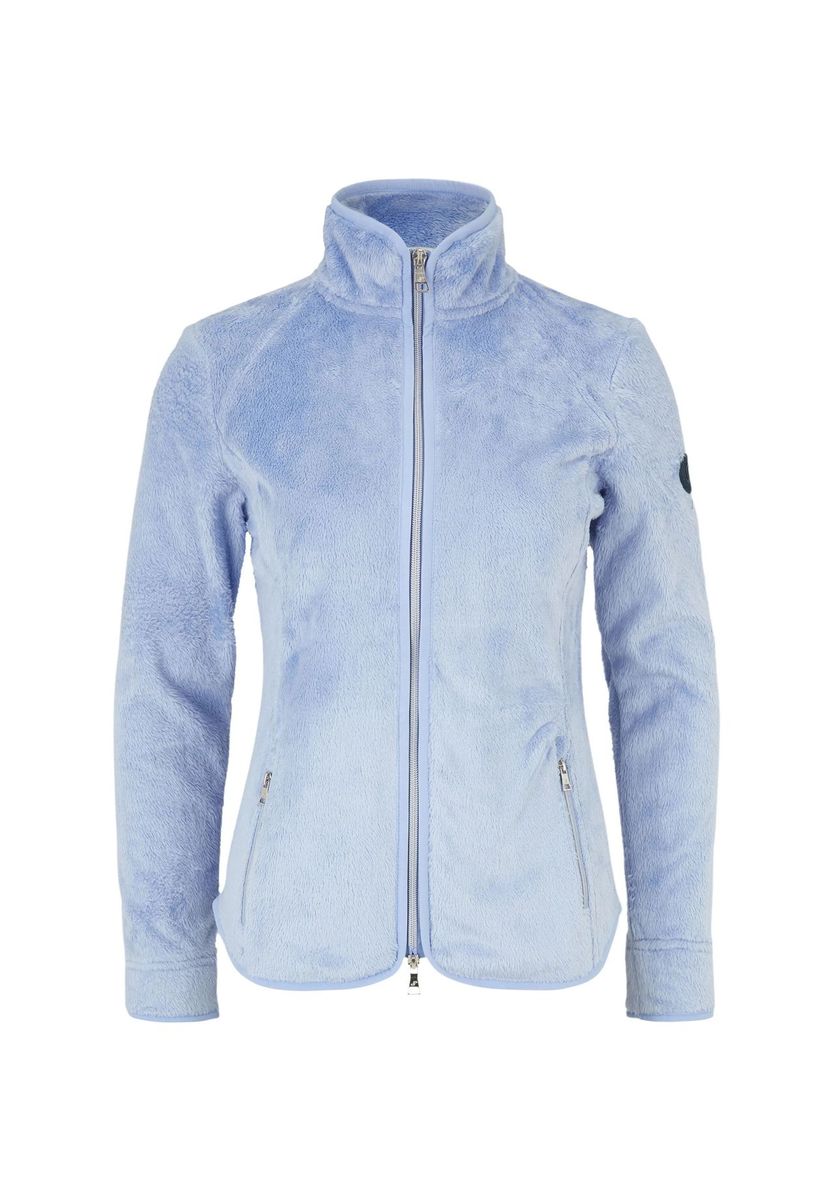 Kuschelige Fleecejacke mit Reißverschluss