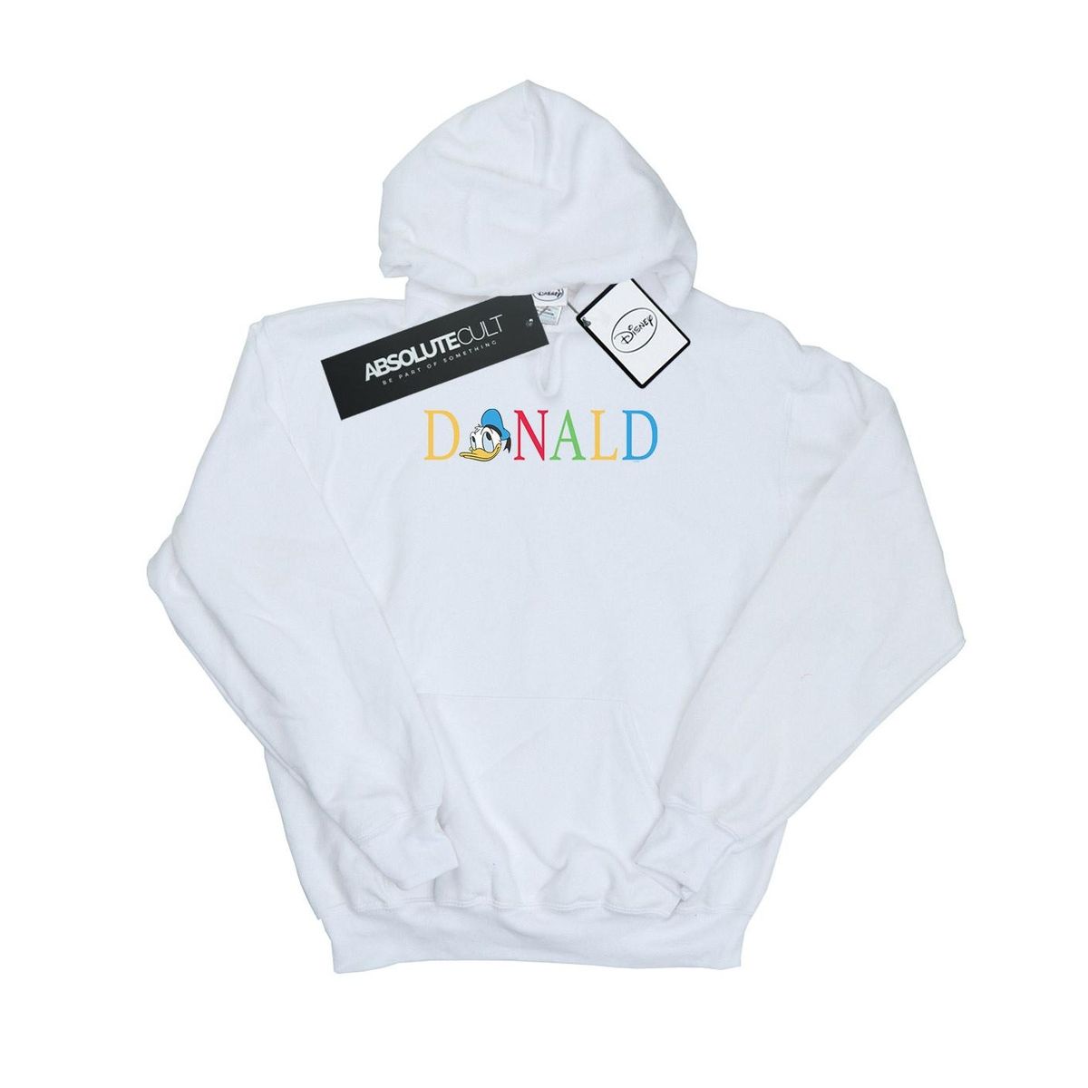 Donald Duck bestickter Grafik-Hoodie