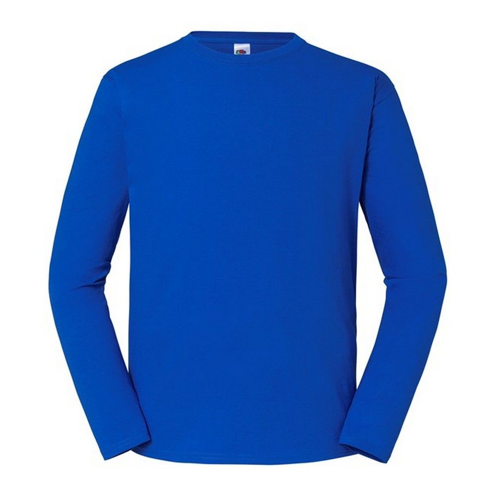 Klassisches Langarm Baumwoll T-Shirt