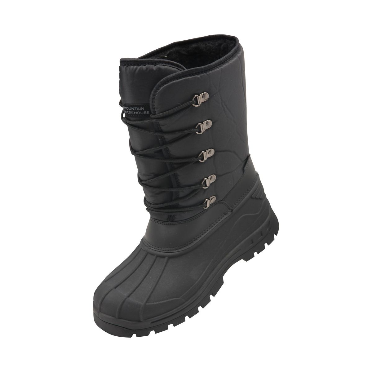 Wadentiefel Schneestiefel mit Schnürsenkeln