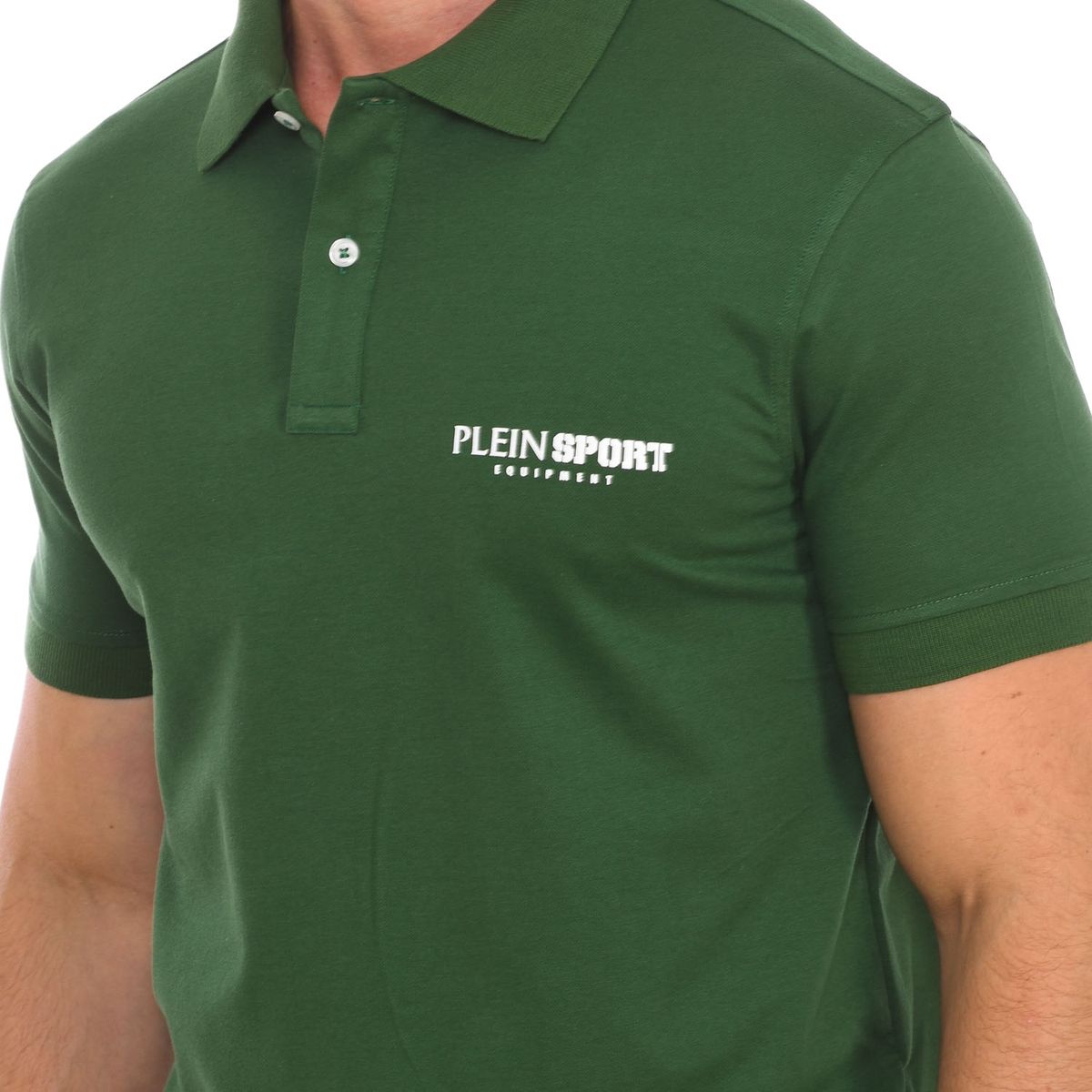 Kurzärmeliges Polo-Shirt mit Logo-Print