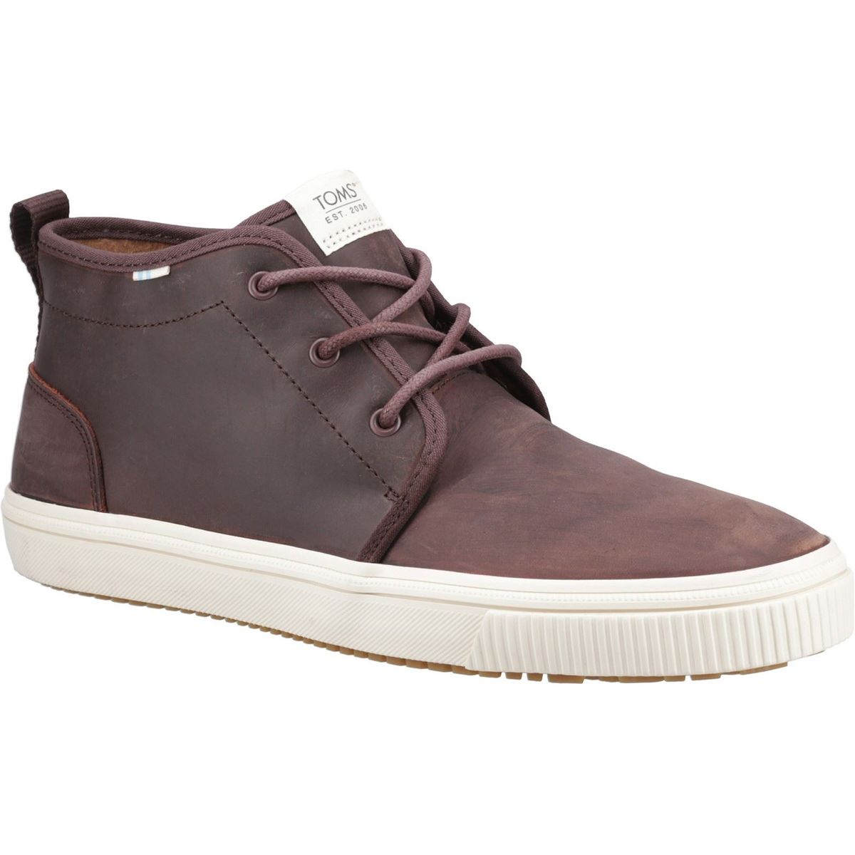 TOMS Carlo Mid Terrain Leder Herren Clover Braun Turnschuhe