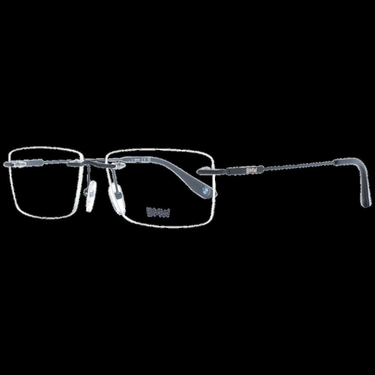 Randlose rechteckige Titanbrille