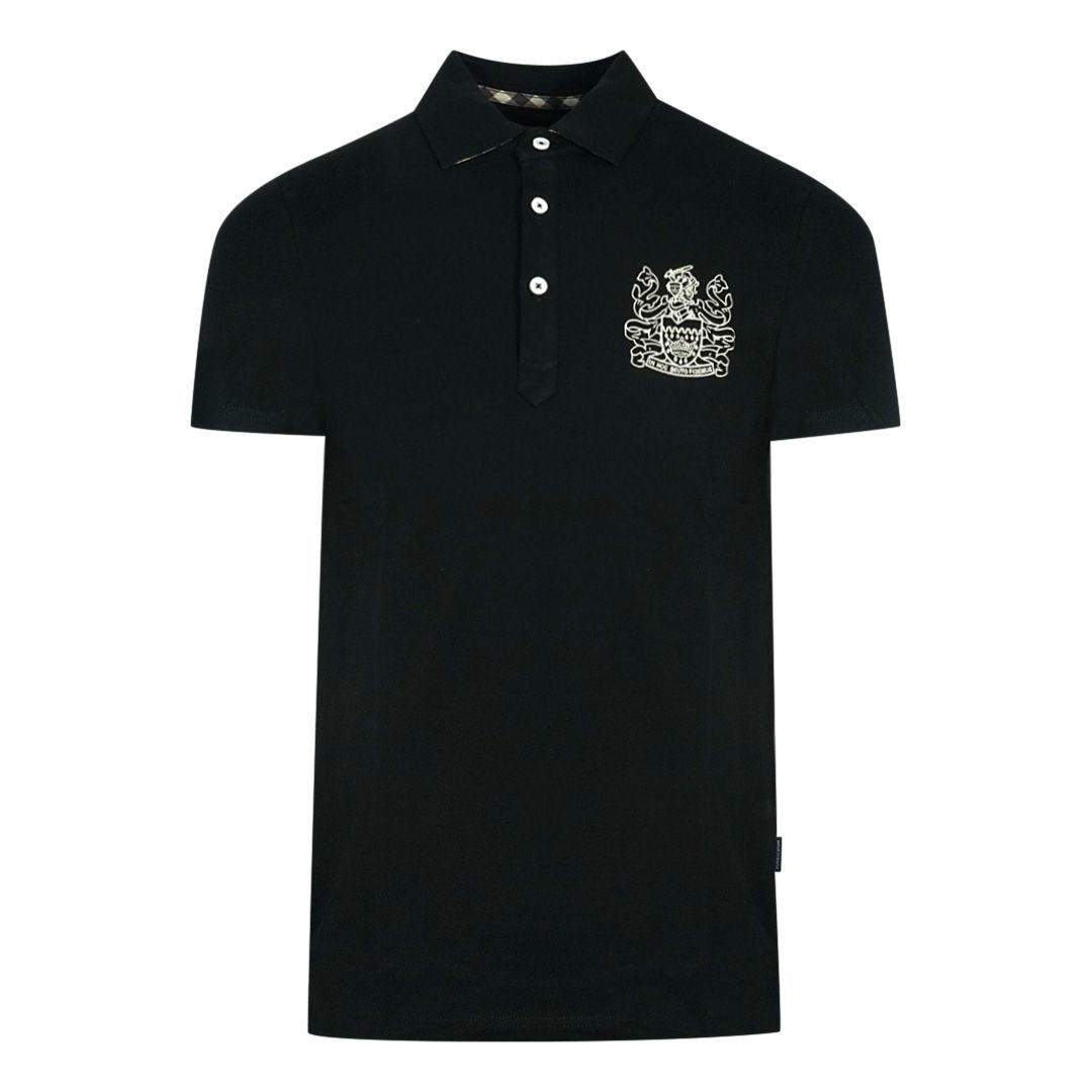 Herren Polo Shirt mit Wappenlogo