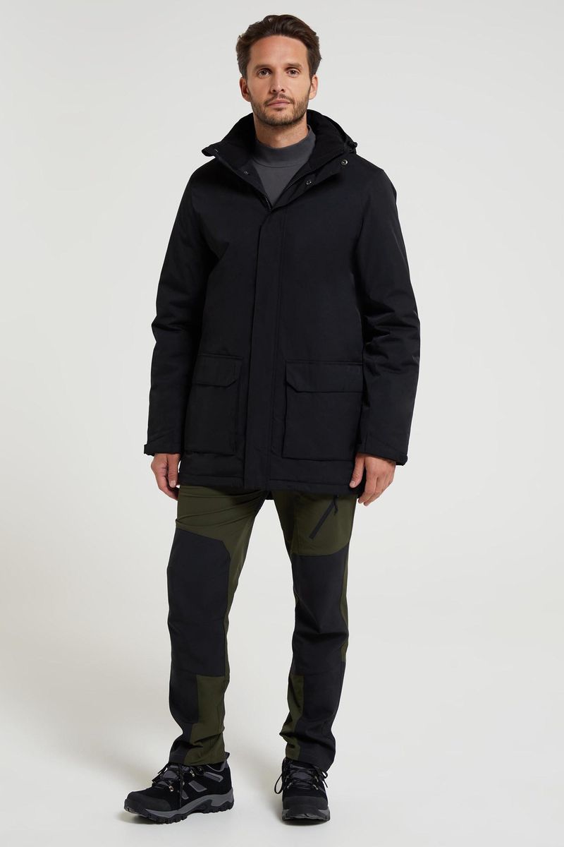 Herren isolierter wasserabweisender Parka