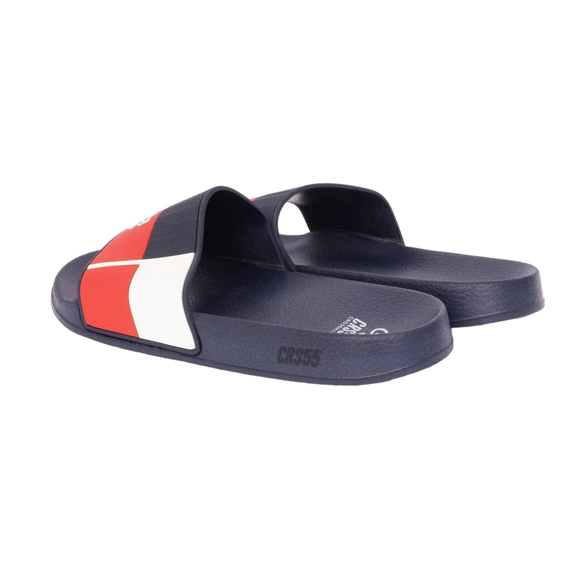 Sportliche Slipper mit Kontraststreifen