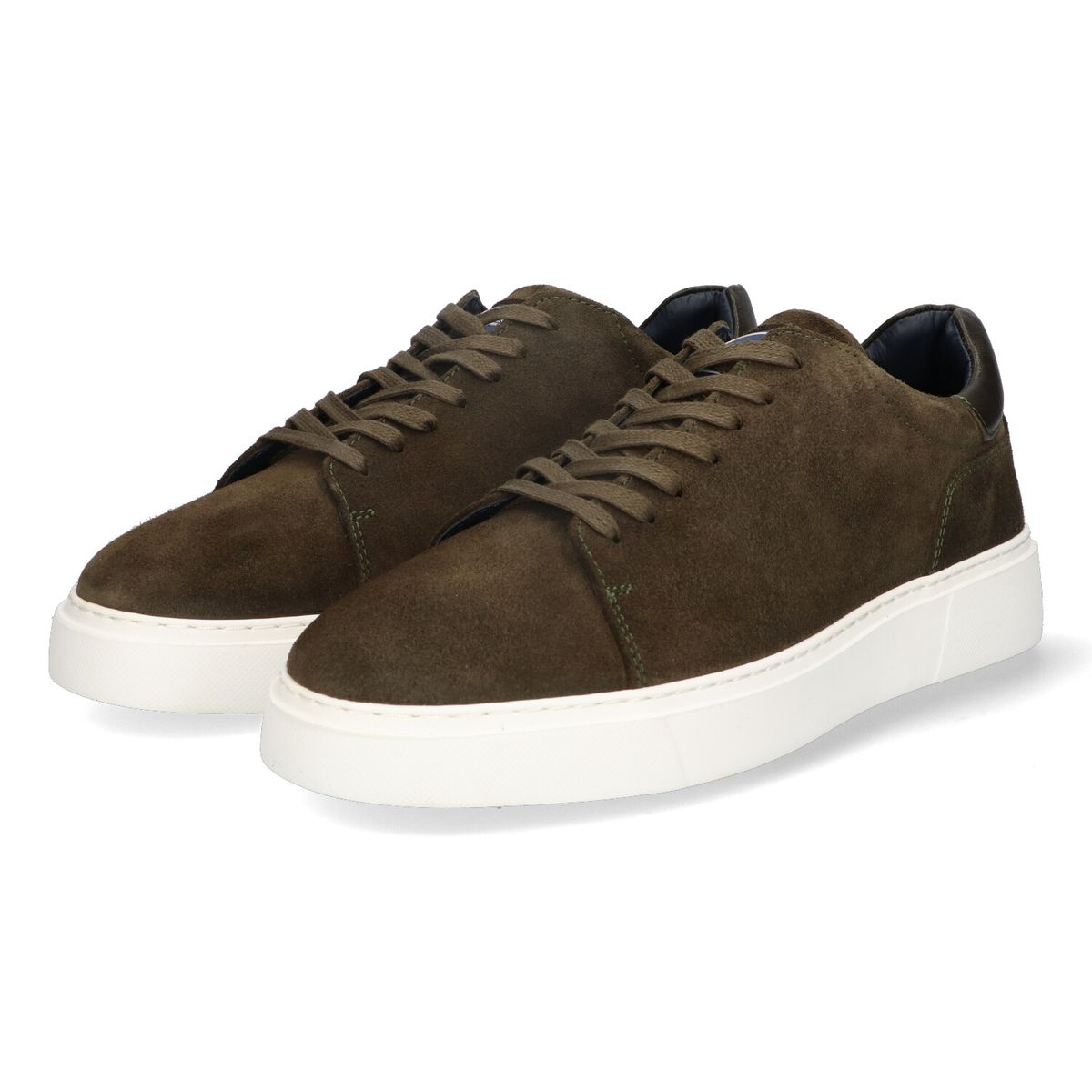 Minimalistische Wildleder Low-Top Sneaker