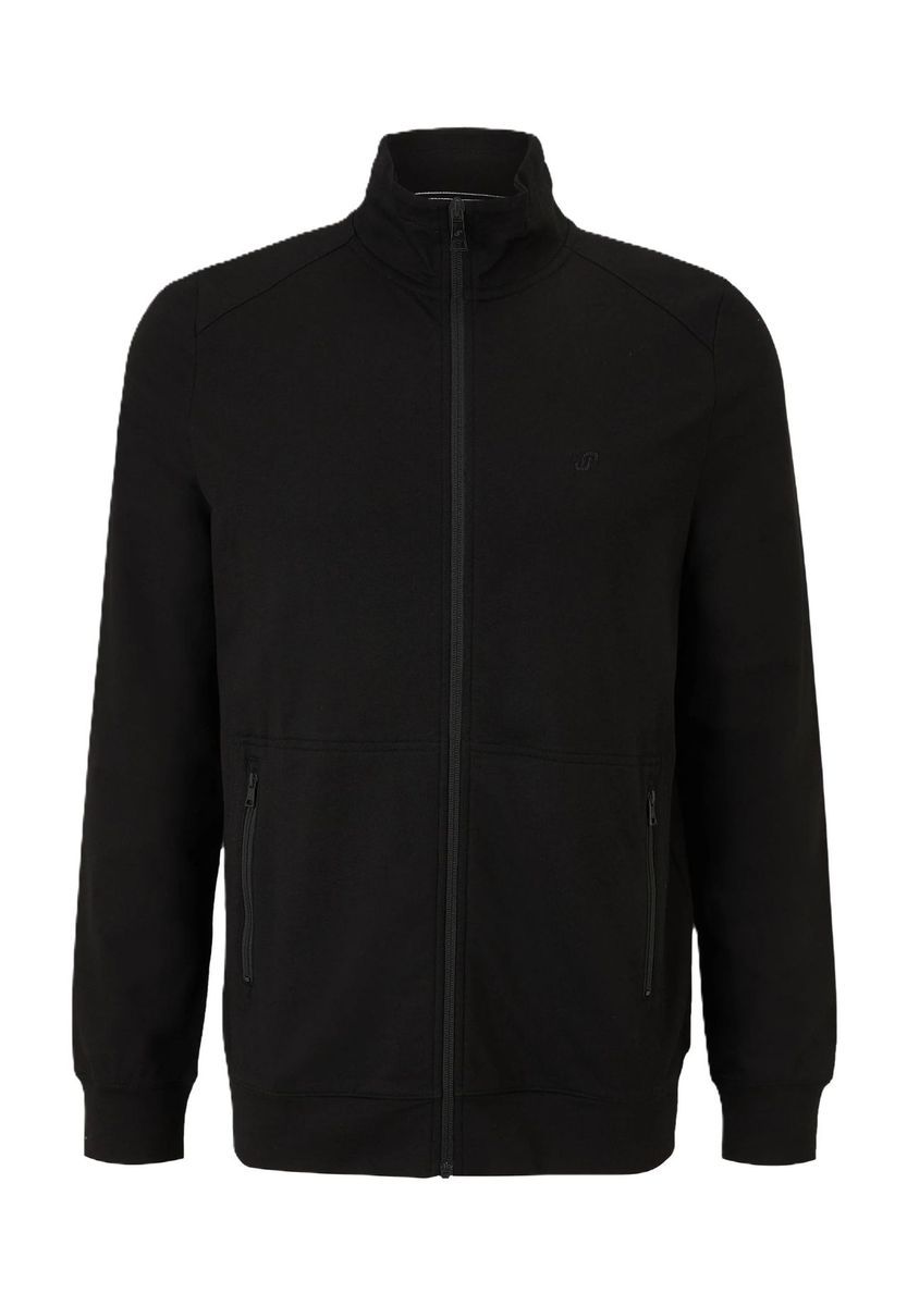 Herren Strickjacke mit Stehkragen