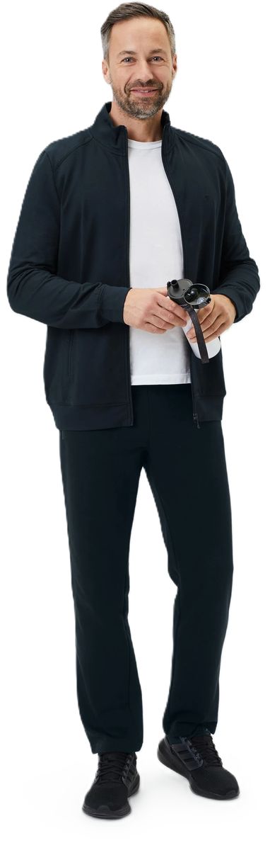 Herren Strickjacke mit Reißverschluss, weich