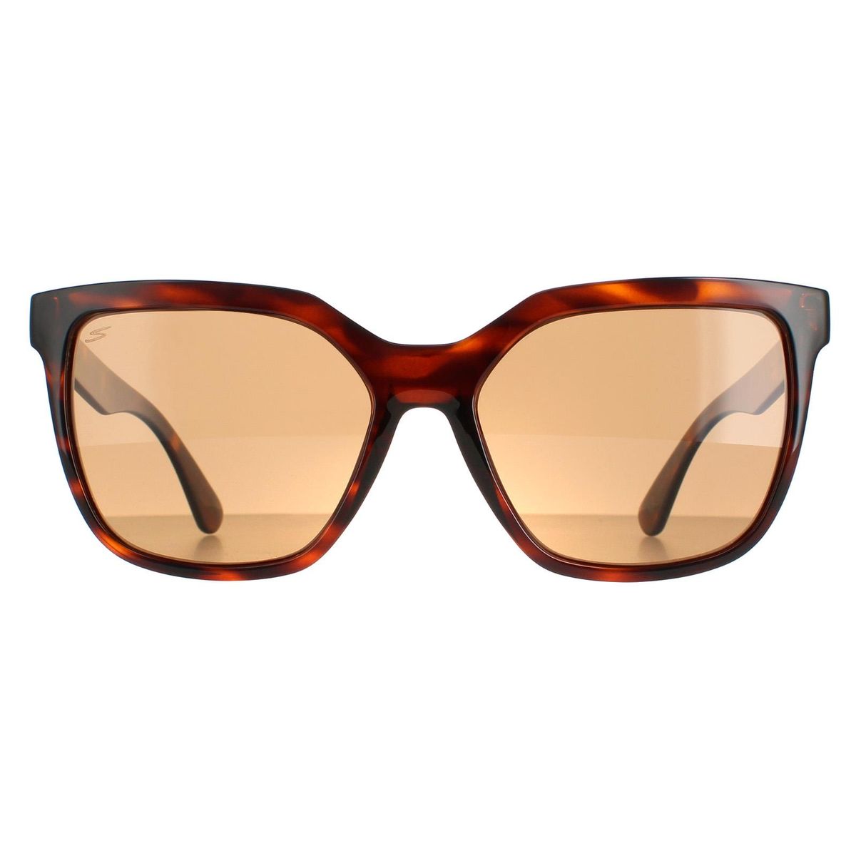 Quadratische Sonnenbrille mit Acetatgestell