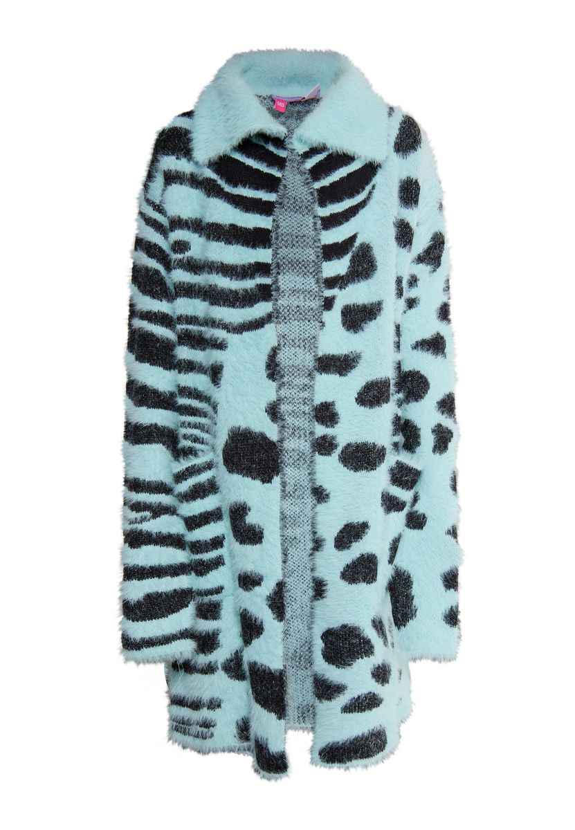 Mymo Strickcardigan Mädchen Lagune Minze