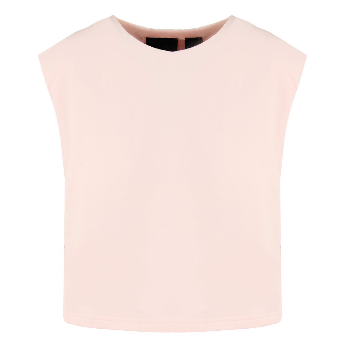 Ärmelloses Tanktop mit Rundhalsausschnitt