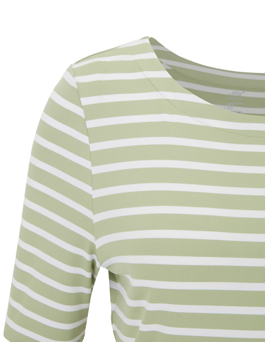 Gestreiftes 3/4-Arm T-Shirt