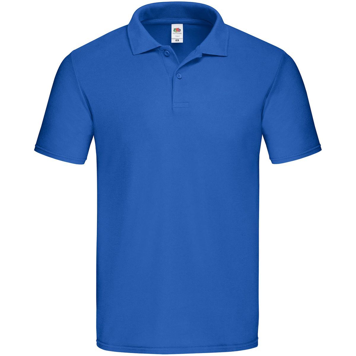 Klassisches einfarbiges Piqué-Poloshirt