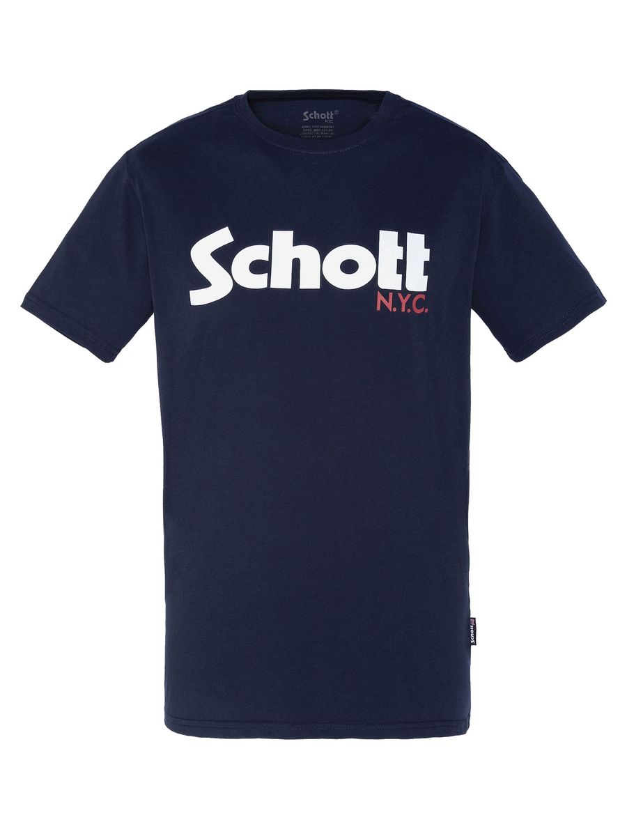 Klassisches T-Shirt mit Logo-Print