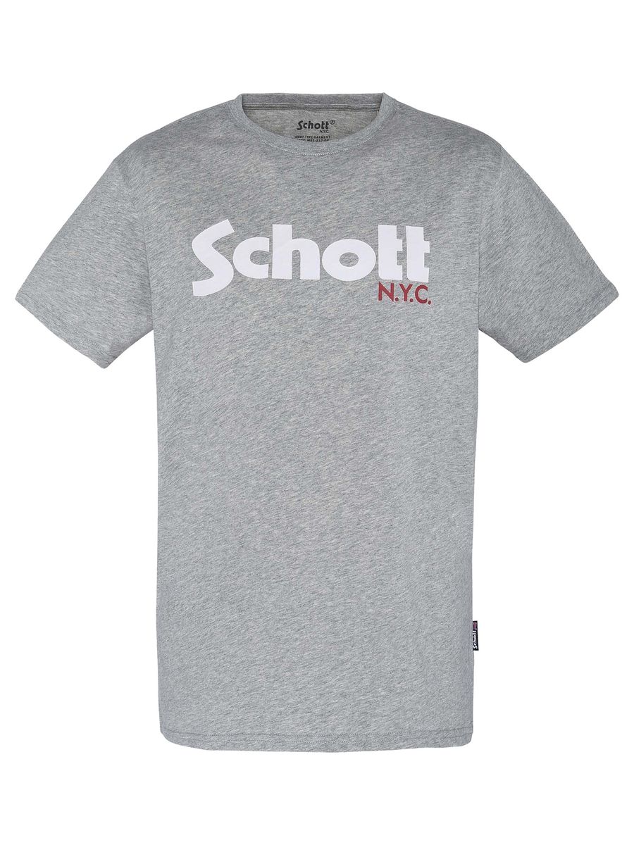 Klassisches T-Shirt mit Logo-Print