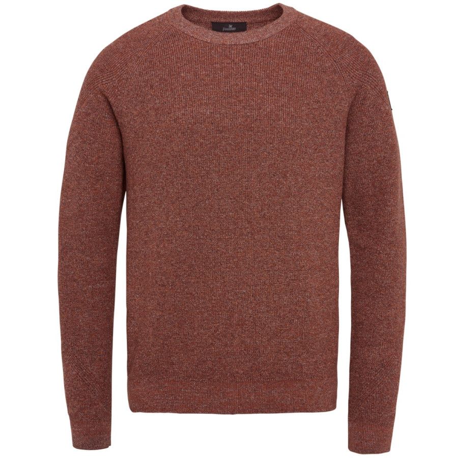 Herren Baumwollpullover mit Rundhalsausschnitt
