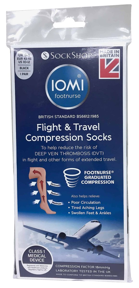 Abgestufte Kompressions-Reisesocken