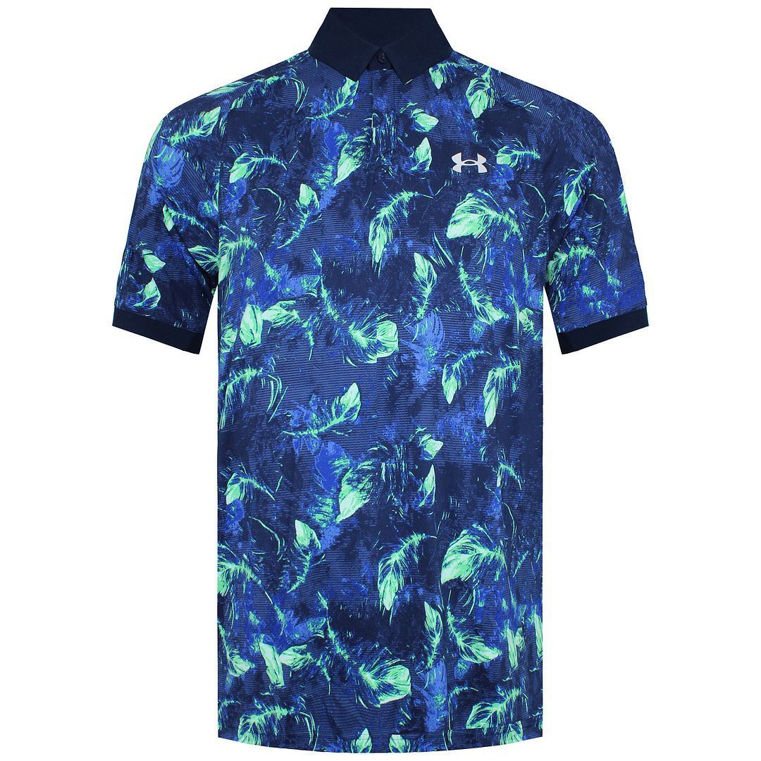 Herren Kurzarm Poloshirt mit Print