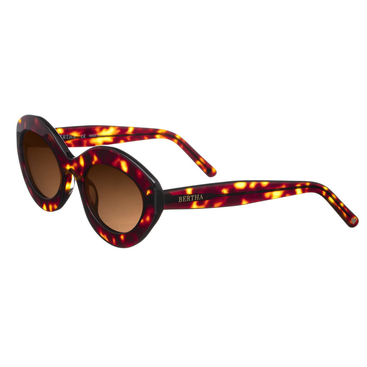Italienische handgefertigte Cat-Eye-Sonnenbrille