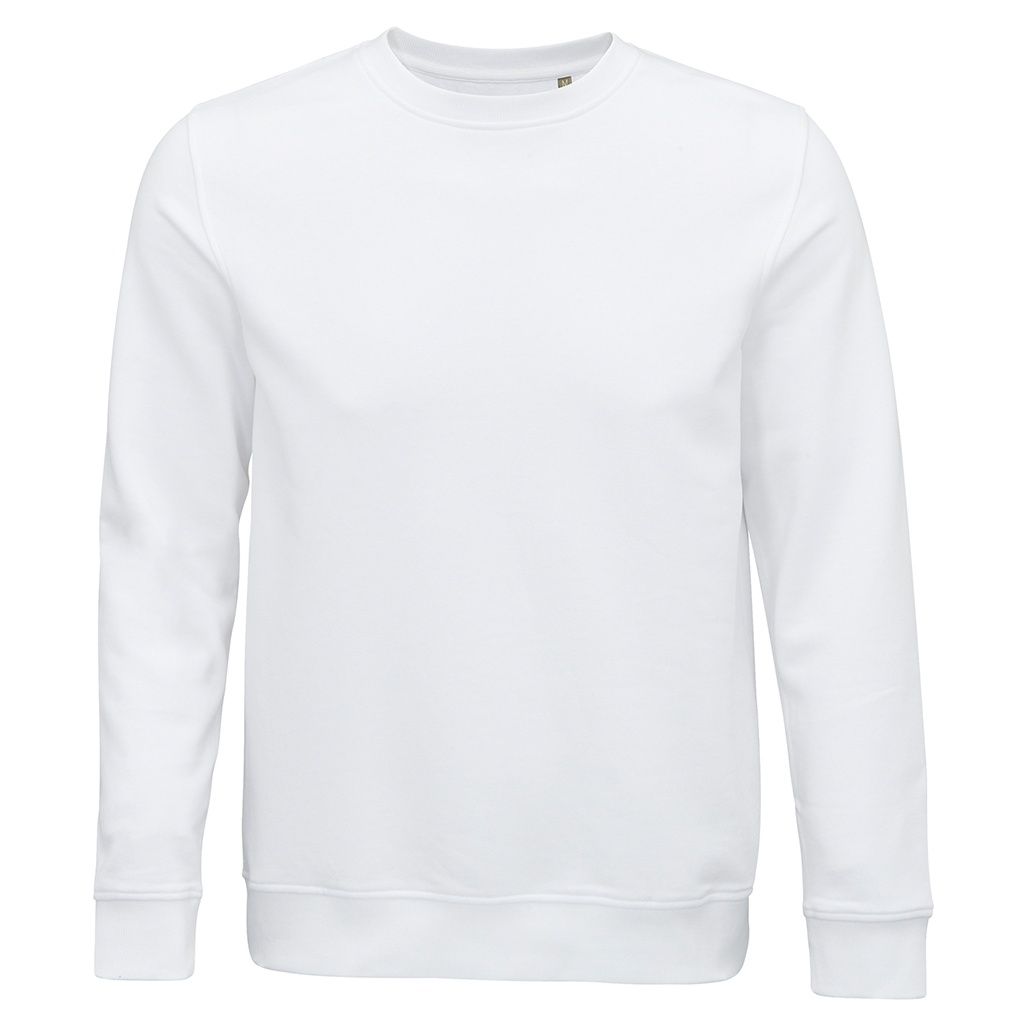 Klassisches Bio-Sweatshirt mit Rundhalsausschnitt