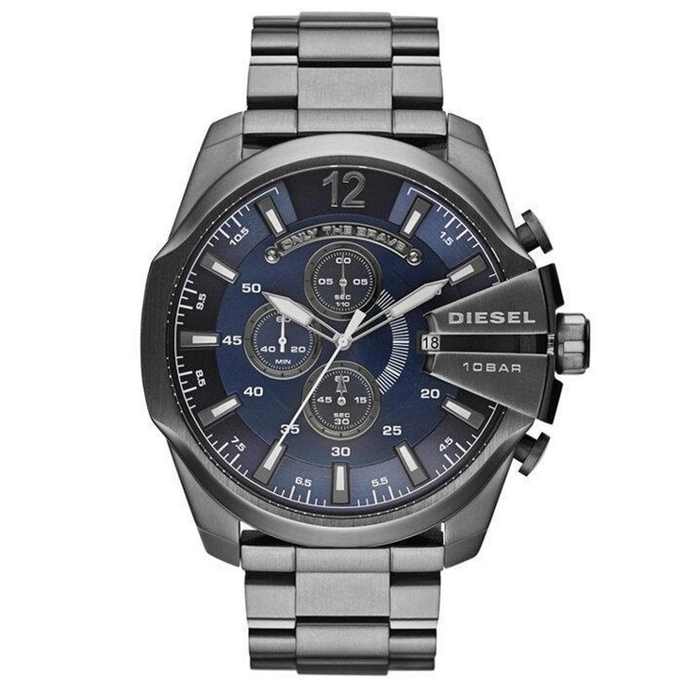 Herren Gunmetal Chronograph Uhr Mega Chief