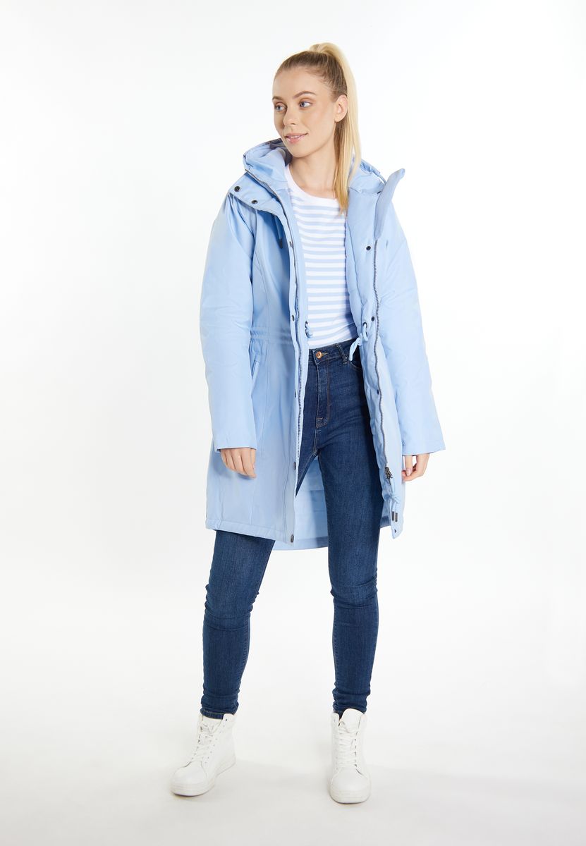 Wattierter Winterparka mit Kapuze