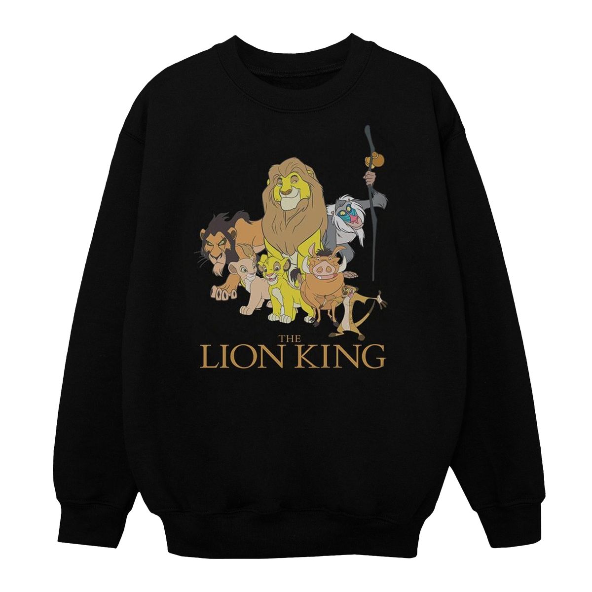 Lion King Figuren Grafik Sweatshirt