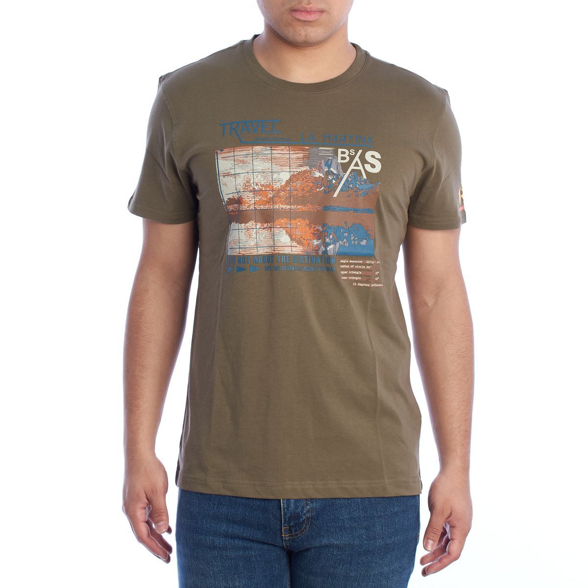 T-Shirt mit Grafikprint und Rundhalsausschnitt