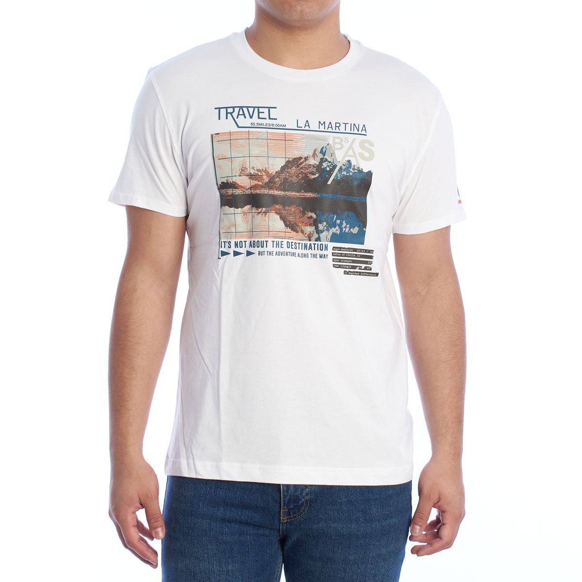 T-Shirt mit Grafikprint und Rundhalsausschnitt