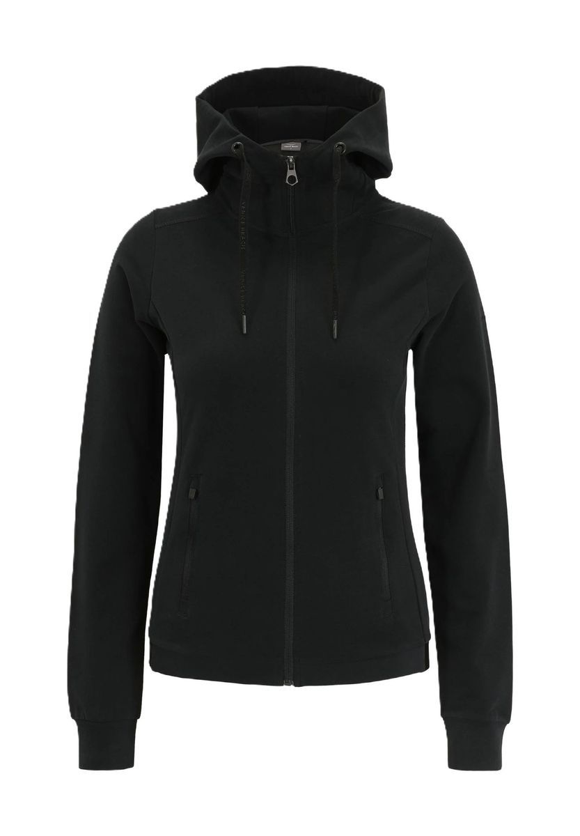 Lässige Kapuzenjacke mit Reißverschluss