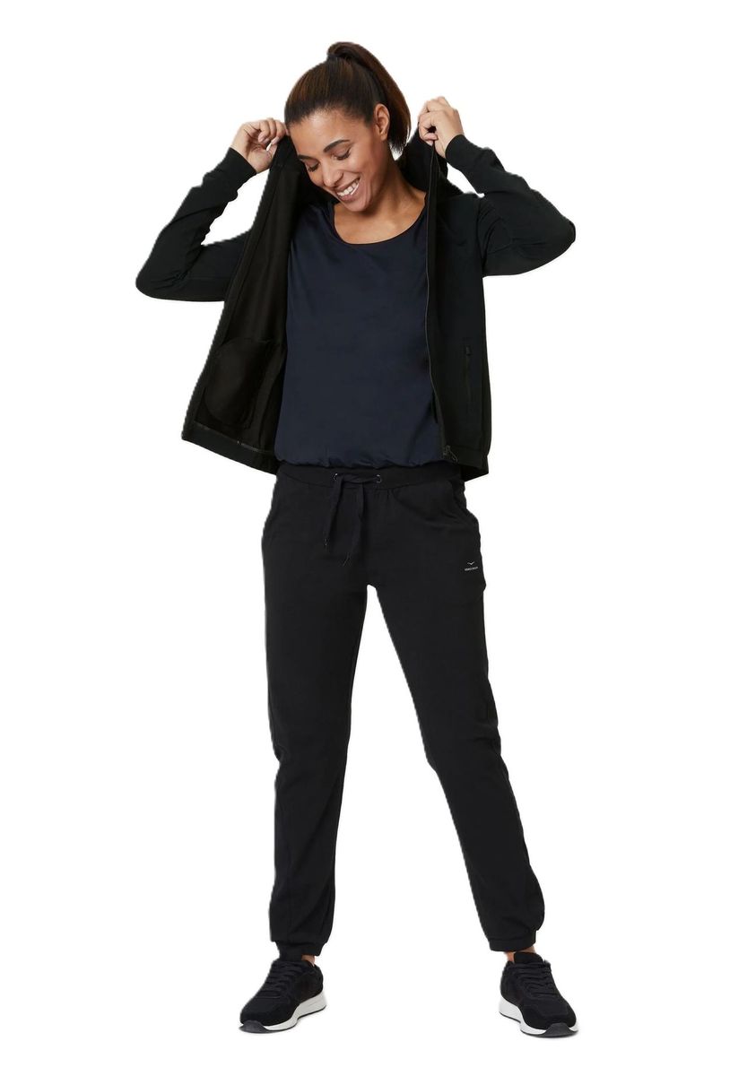 Lässige Kapuzenjacke mit Reißverschluss