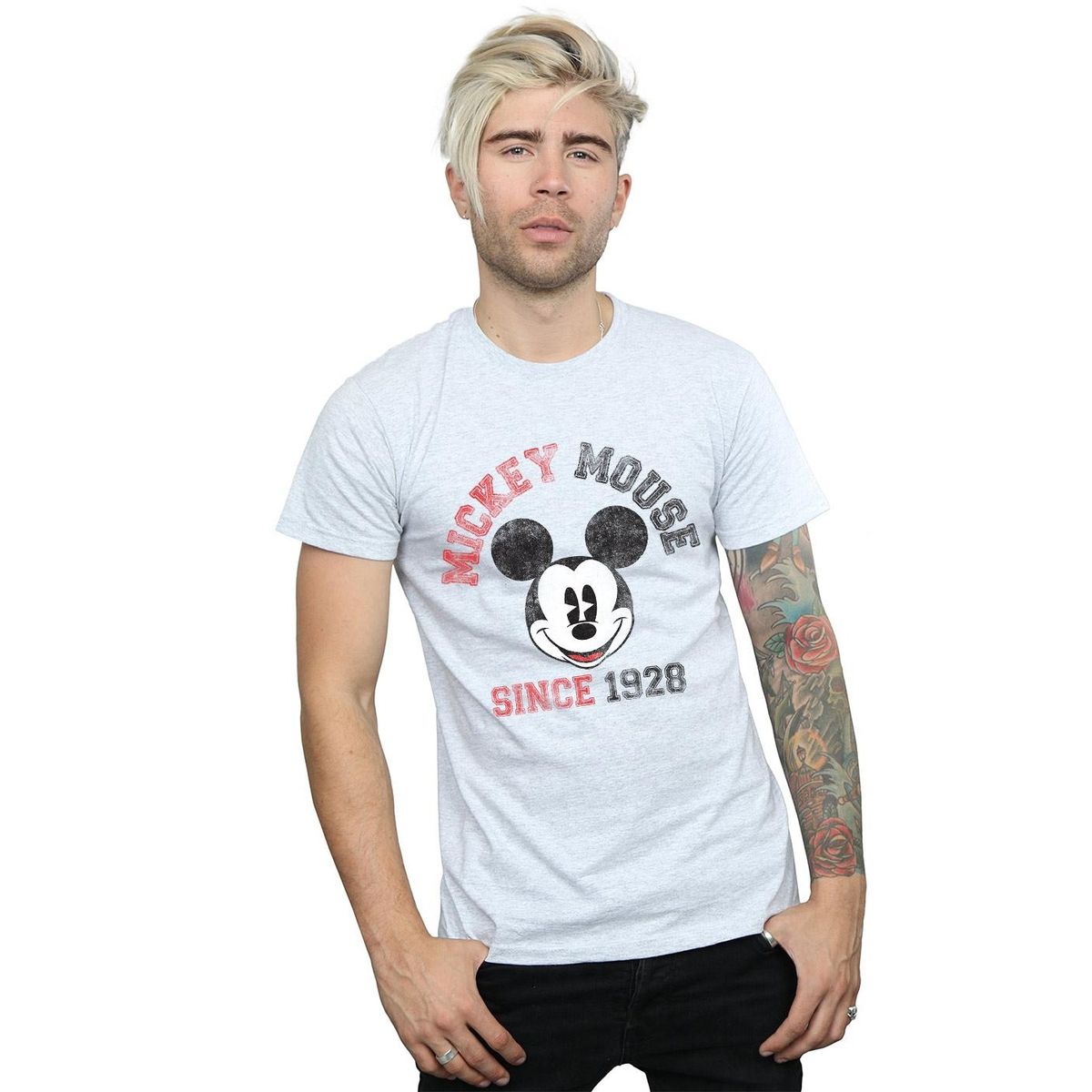 T-Shirt mit Vintage-Charakter-Print
